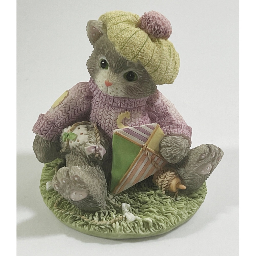 Calico Kittens - 155497 - "Kite Tails" - By‎ Enesco